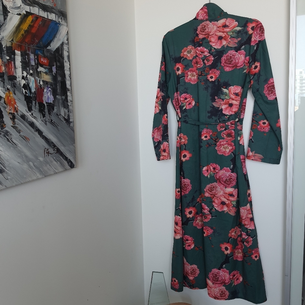 Floral Kimono Inspired  Robe